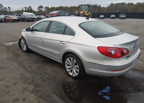 2011 Volkswagen Cc Sport z USA, uszkodzony, nr VIN WVWMN7AN6BE701864
